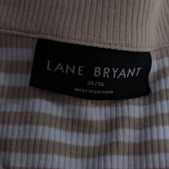 PLUS SIZE Fitted Sleeveless V neck Lane Bryant 34/36W - Picture 4 of 4